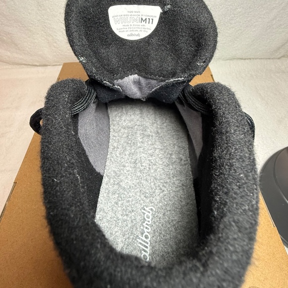 Allbirds Men’s Wool Runner-up Mizzle – Natural Black - Picture 9 of 9